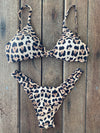 Bikini Seamless Bottom Knotted Top Wild Summer
