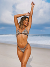 Bikini Seamless Bottom Knotted Top Wild Summer