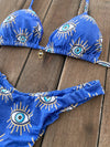Bikini Seamless Bottom Classic Top Luck Eyes