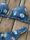 Bikini Seamless Bottom Classic Top Moon Eyes