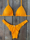 Bikini Seamless Bottom Classic Top Orange Power