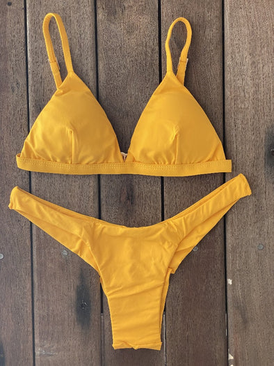 Bikini Seamless Bottom Summer Gold