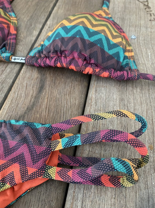 Bikini Strappy Rainbow Way