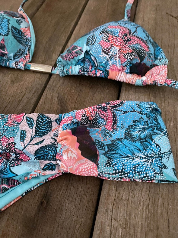 Bikini Butterfly Paradise Blue