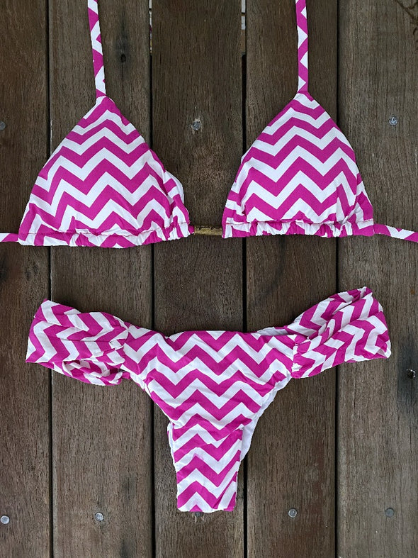 Bikini Butterfly Zigzag Pink