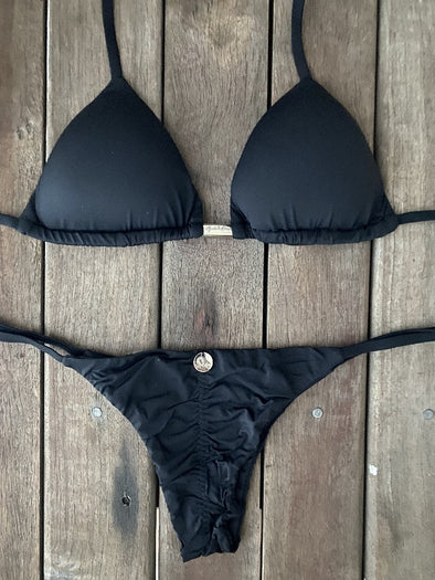 Bikini Tie Sides Black