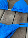 Bikini Tie Sides Blue Skies (textured)