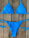Bikini Tie Sides Blue Skies (textured)