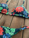 Bikini Tie Sides Bikini Bush Flower