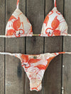 Bikini Tie Sides Flamingo