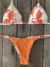 Bikini Tie Sides Flamingo