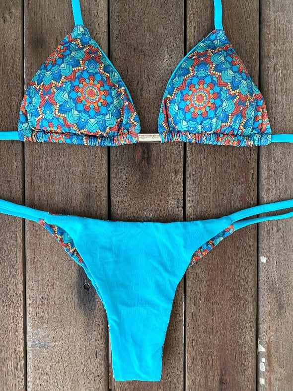 Bikini Tie Sides Mandala