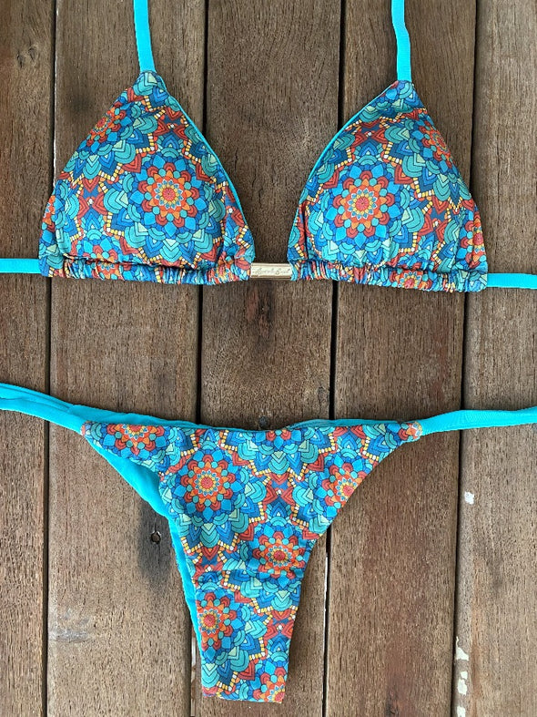 Bikini Tie Sides Mandala