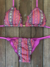 Bikini Tie Sides Ripple Boho Love