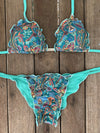 Bikini Tie Sides Ripple Cumbuco
