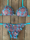 Bikini Tie Sides Ripple Moroccan Vibes