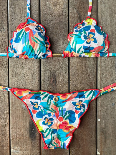 Bikini Tie Sides Ripple Paradiso