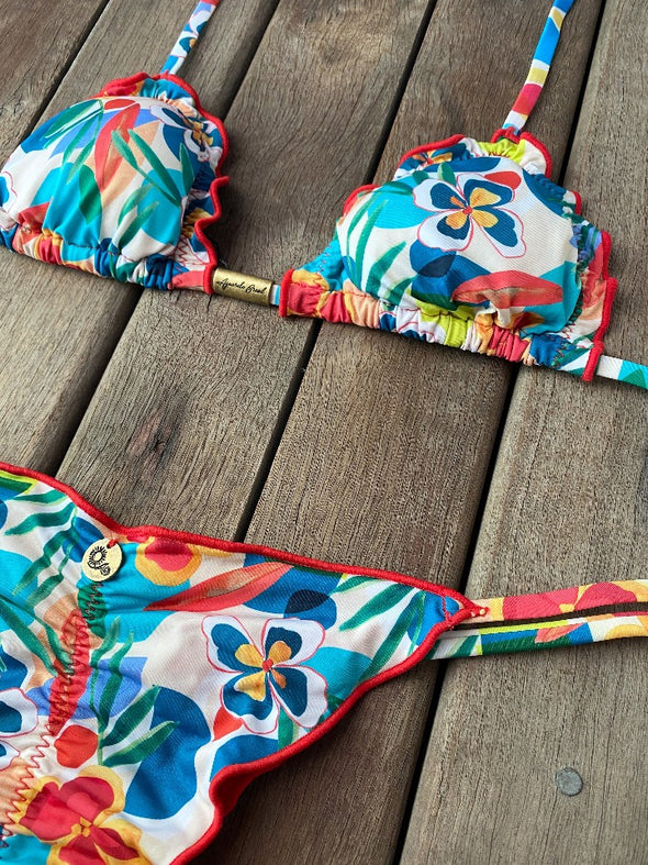 Bikini Tie Sides Ripple Paradiso