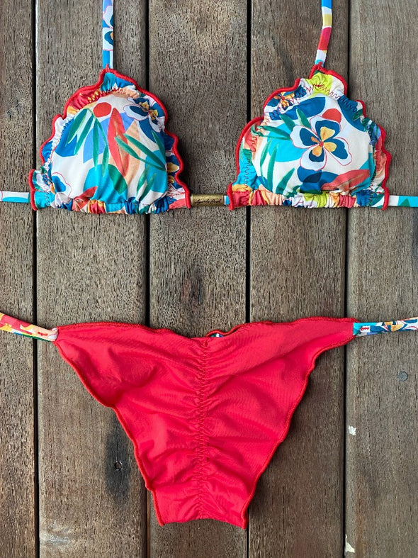 Bikini Tie Sides Ripple Paradiso