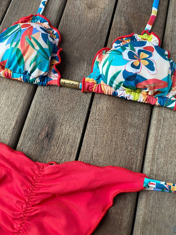Bikini Tie Sides Ripple Paradiso