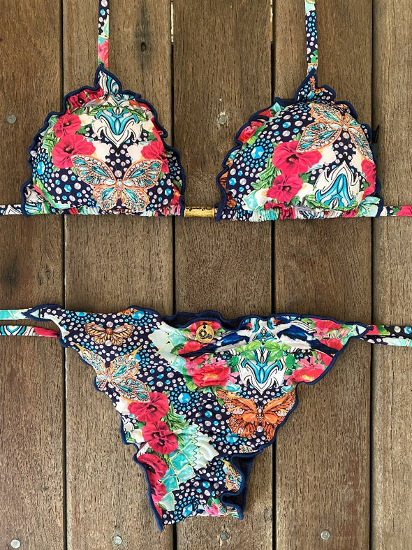 Bikini Tie Sides Ripple Princess