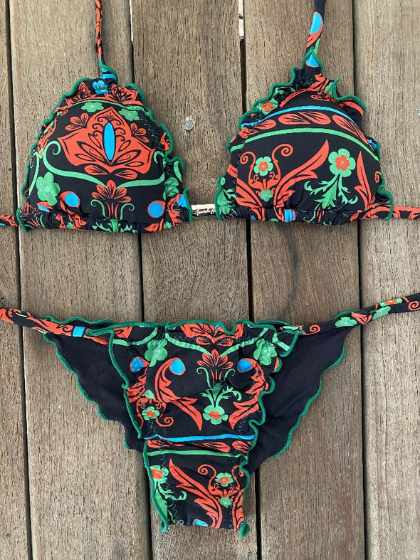 Bikini Tie Sides Ripple Sangava