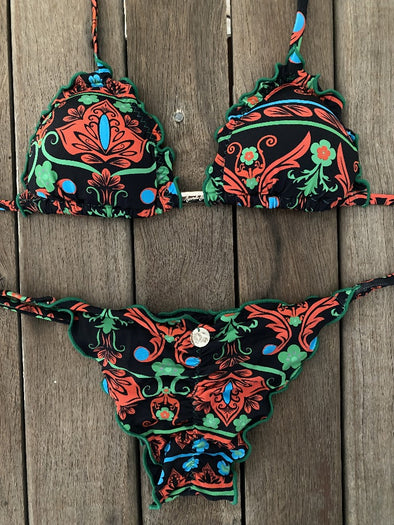 Bikini Tie Sides Ripple Sangava