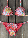 Bikini Tie Sides Ripple Spring Fling