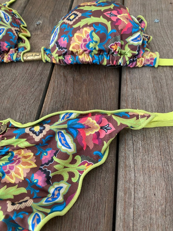 Bikini Tie Sides Ripple Sun Kiss