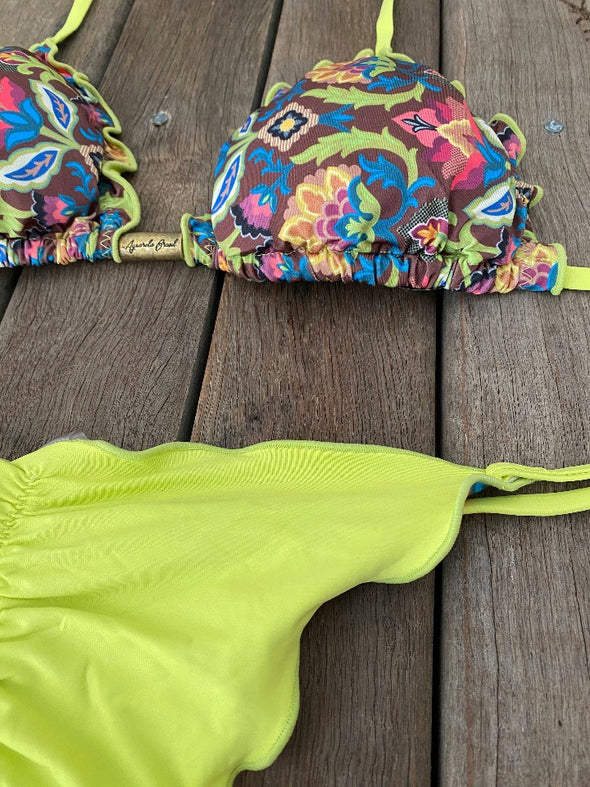 Bikini Tie Sides Ripple Sun Kiss