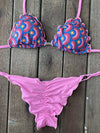 Bikini Tie Sides Ripple Sunset Dream