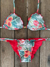 Bikini Tie Sides Ripple Surf Land