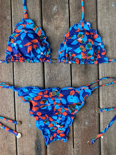 Bikini Tie Sides Ripple Tango (fully reversible)