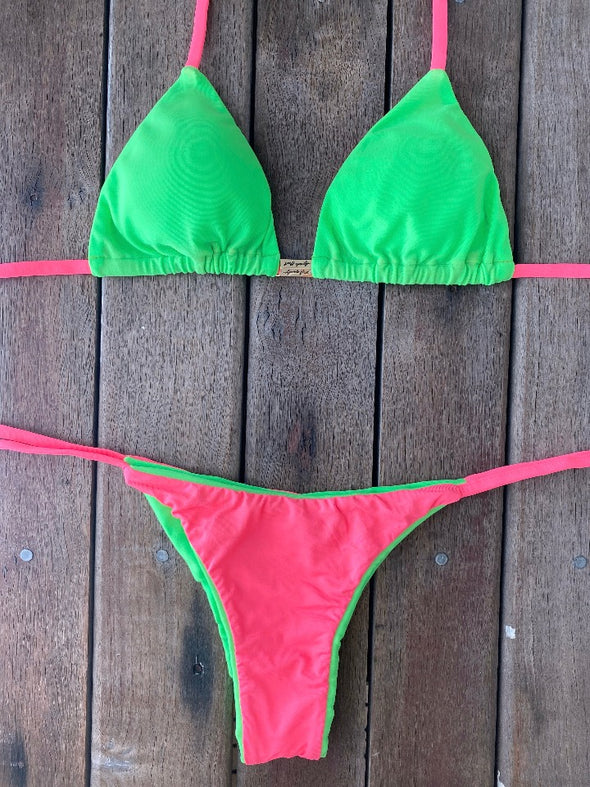 Bikini Tie Sides Bikini Watermelon