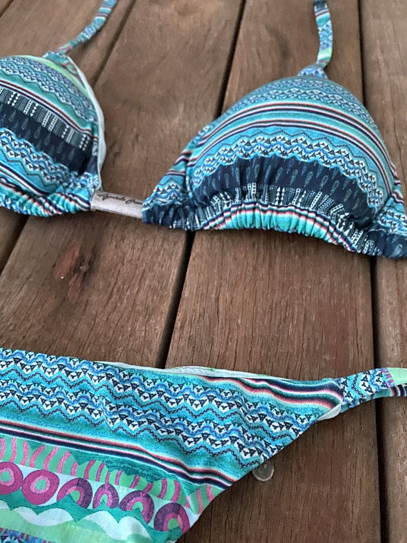 Bikini Tie Sides Waves