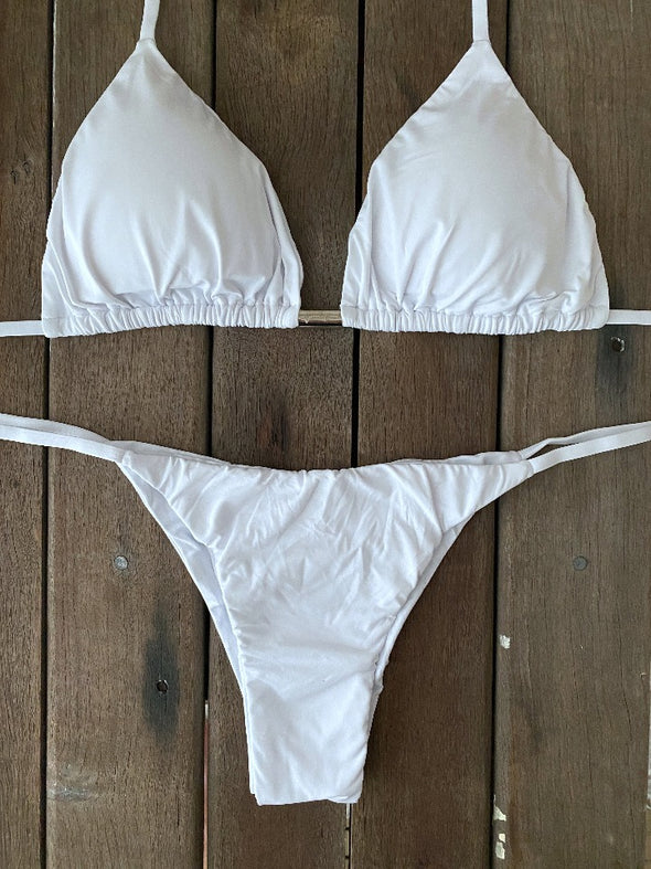 Bikini Tie Sides White