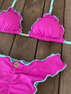 Bikini Wide Sides Ripple Candy Babe