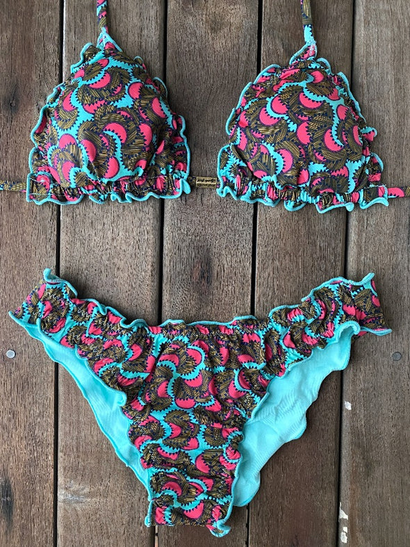 Bikini Wide Sides Ripple Gunga (fully reversible)