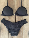 Bikini Wide Sides Ripple Black