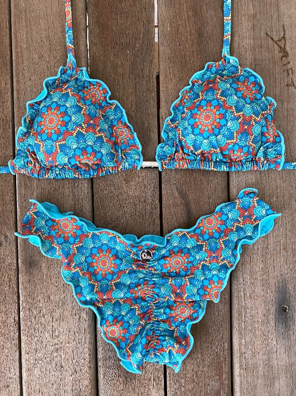 Bikini Wide Sides Ripple Mandala