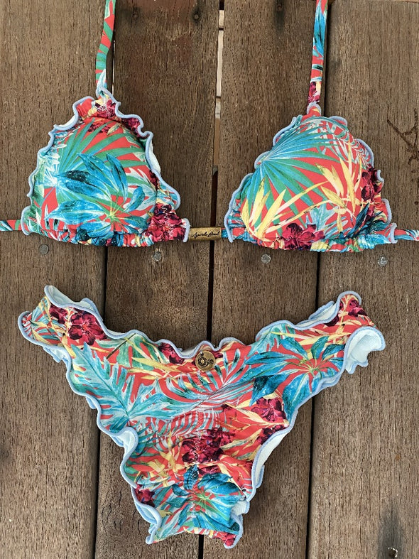 Bikini Wide Sides Ripple Tropicalia