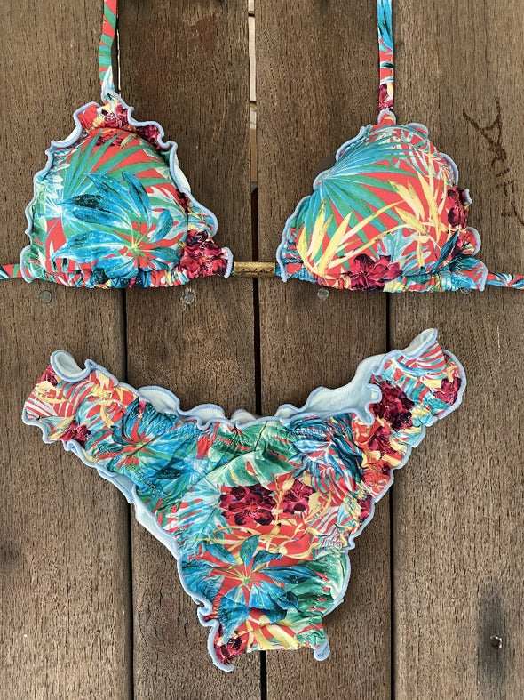 Bikini Wide Sides Ripple Tropicalia