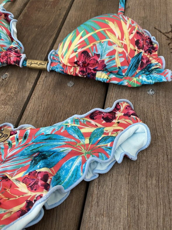 Bikini Wide Sides Ripple Tropicalia