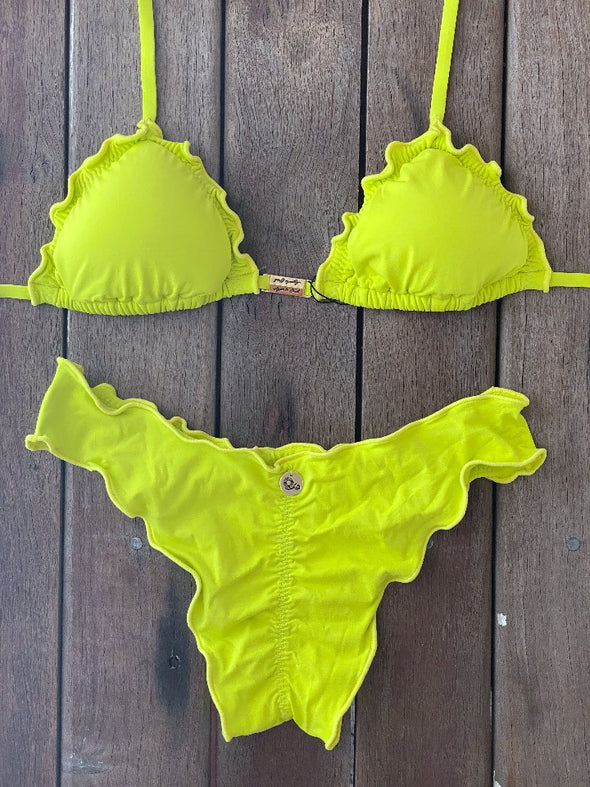 Bikini Wide Sides Ripple Shine Bright