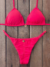 Bikini Adjustable Thin Sides Cherry