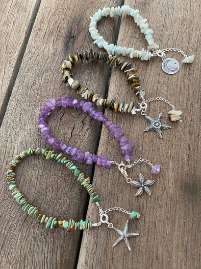 Silver 925 Bracelet - Gemstone