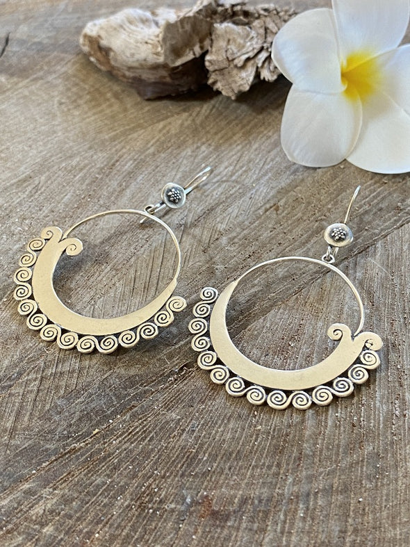 Silver 925 Earrings - Sexy Back