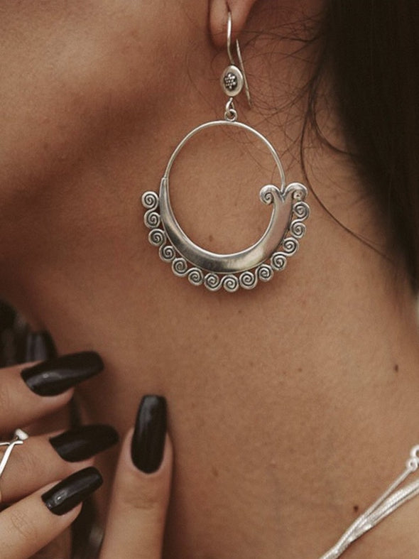 Silver 925 Earrings - Sexy Back