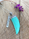 Silver 925 Necklace - Believe