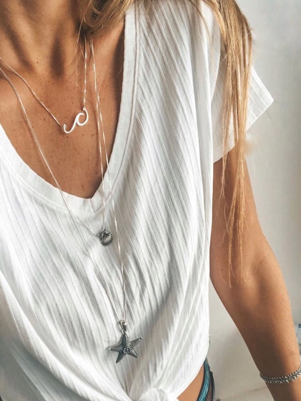 Silver 925 Necklace - Ocean One
